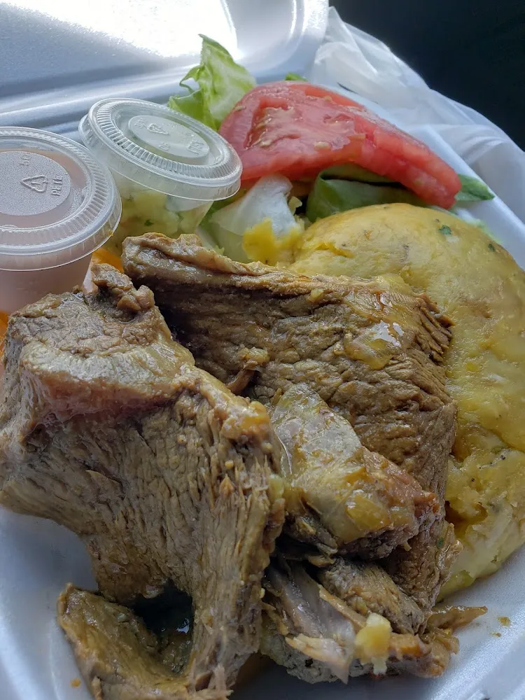 Mofongo Con Bistec