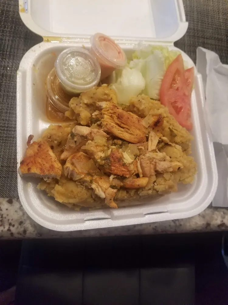 Mofongo with Chicken